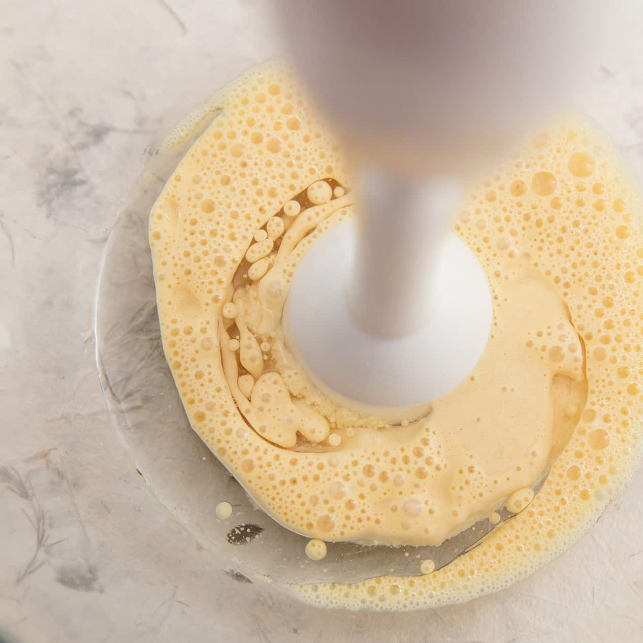 Making mayonnaise