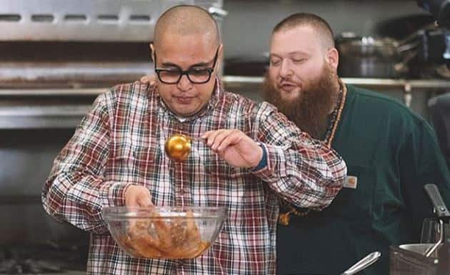 Morgan McGlone and Action Bronson