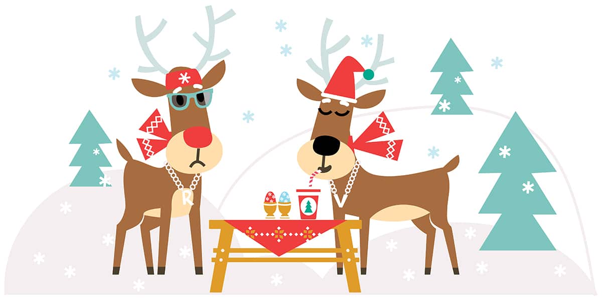 Rudolph and Vixen