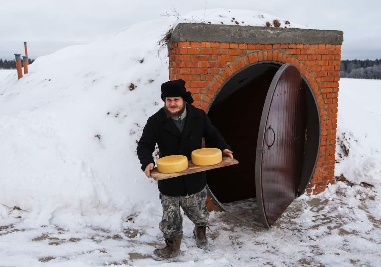 Oleg Sirota created Russky Parmezan in response to sanctions against international imports.