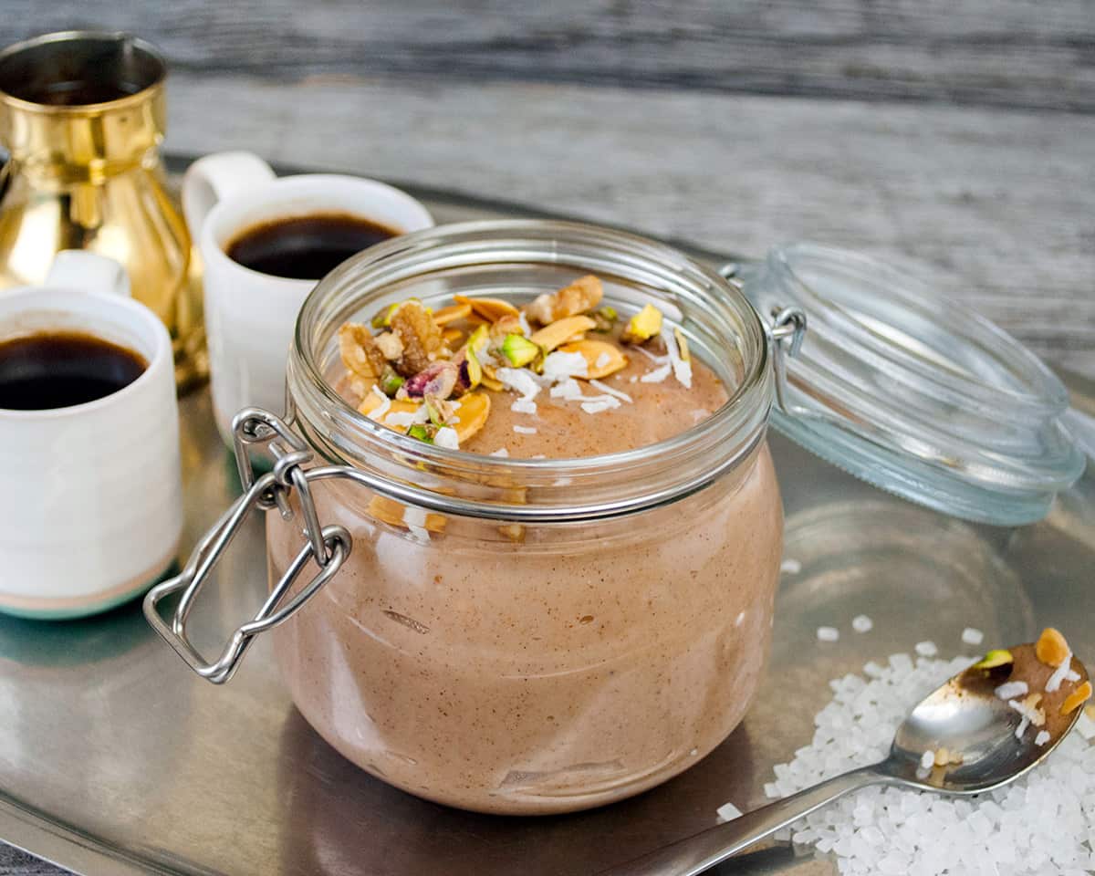 Spiced rice pudding