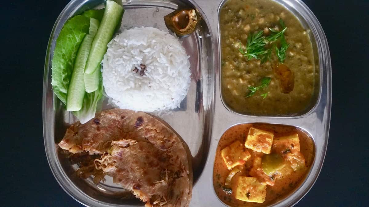 Tiffin meal