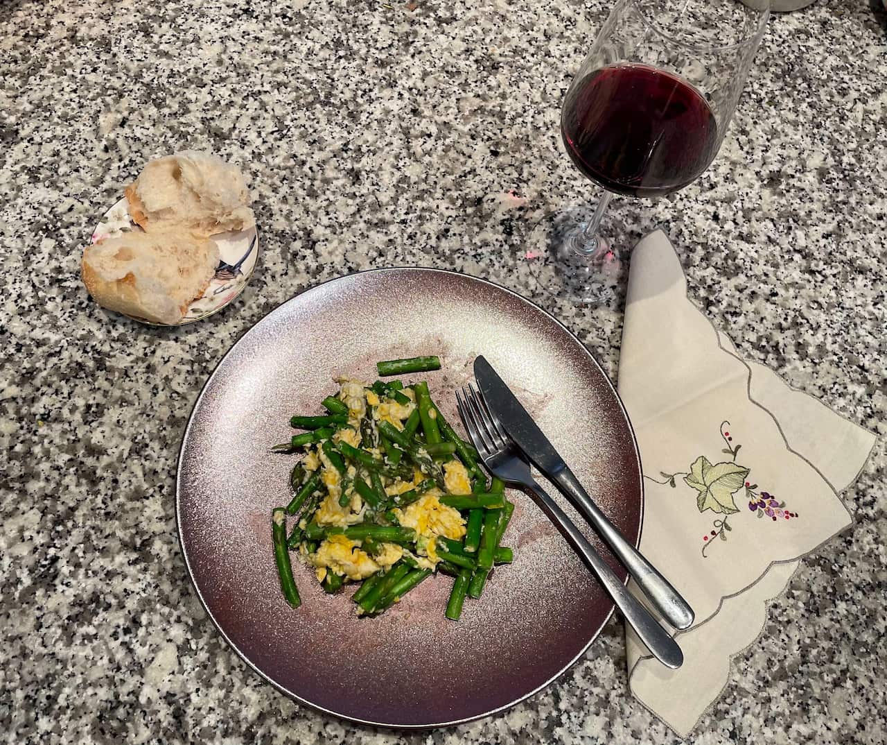 huevos revuelto  Spanish scrambled eggs 