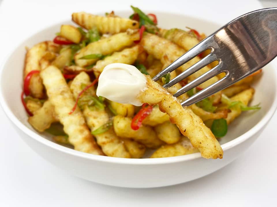 Meet the perfect fusion that is salt and pepper chips SBS Food