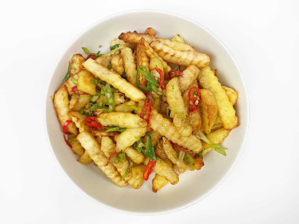 Meet the perfect fusion that is salt and pepper chips SBS Food