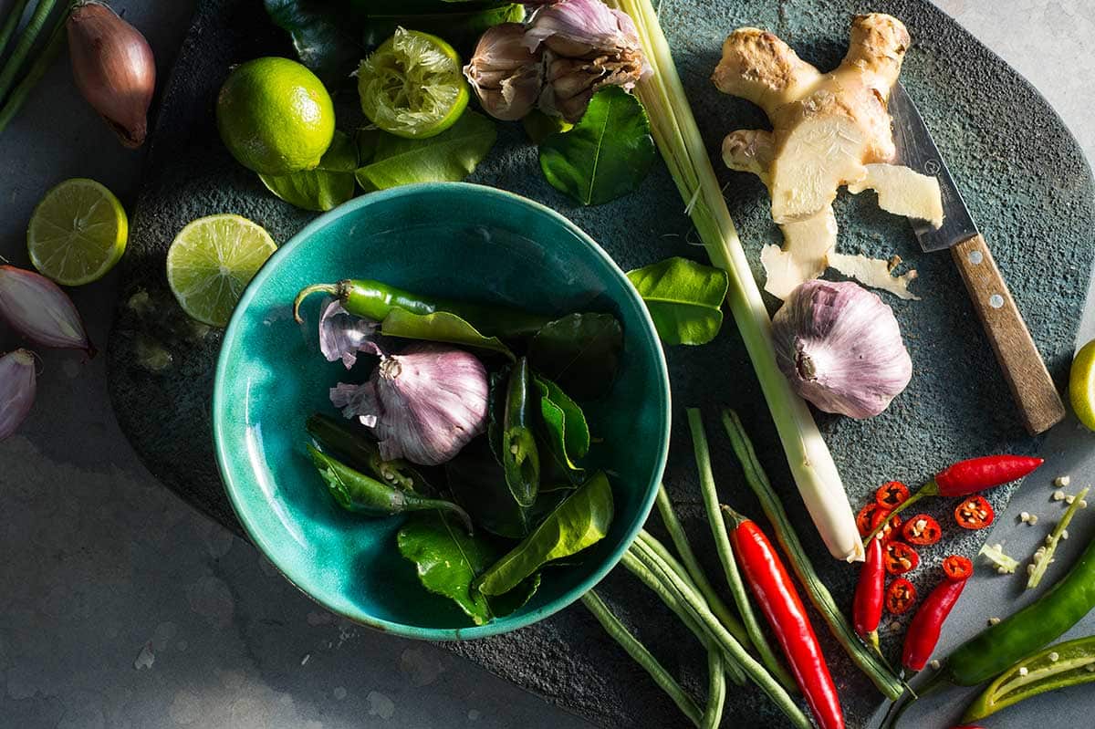 Sambal ingredients