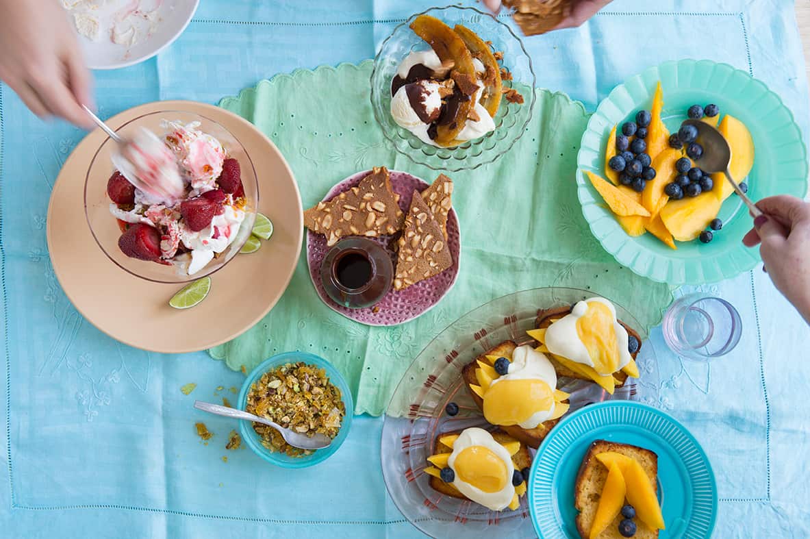 Desserts to share