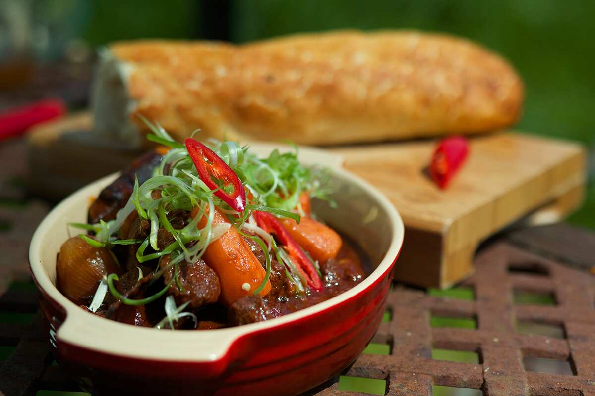 Slow-braised buffalo in aromatic spices