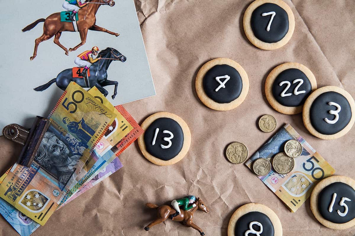 Sweep stake cookies