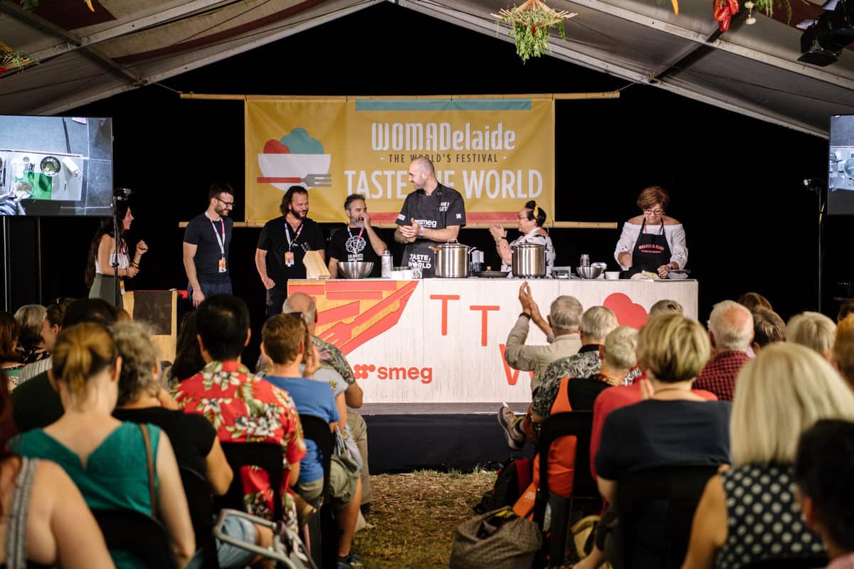 WOMADelaide Canzoniere Grecanico Salentino took the stage in 2015, they had the whole audience dancing the tarantella.