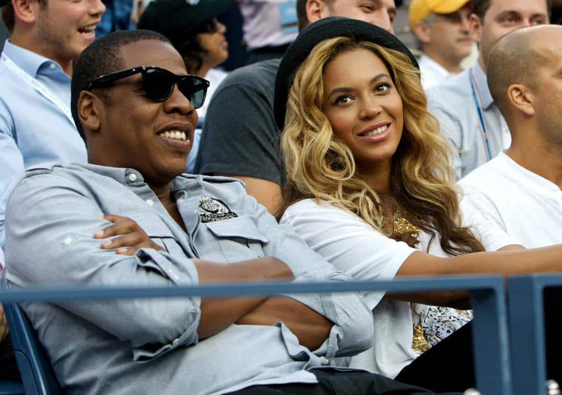 Beyonce Jay Z US Open