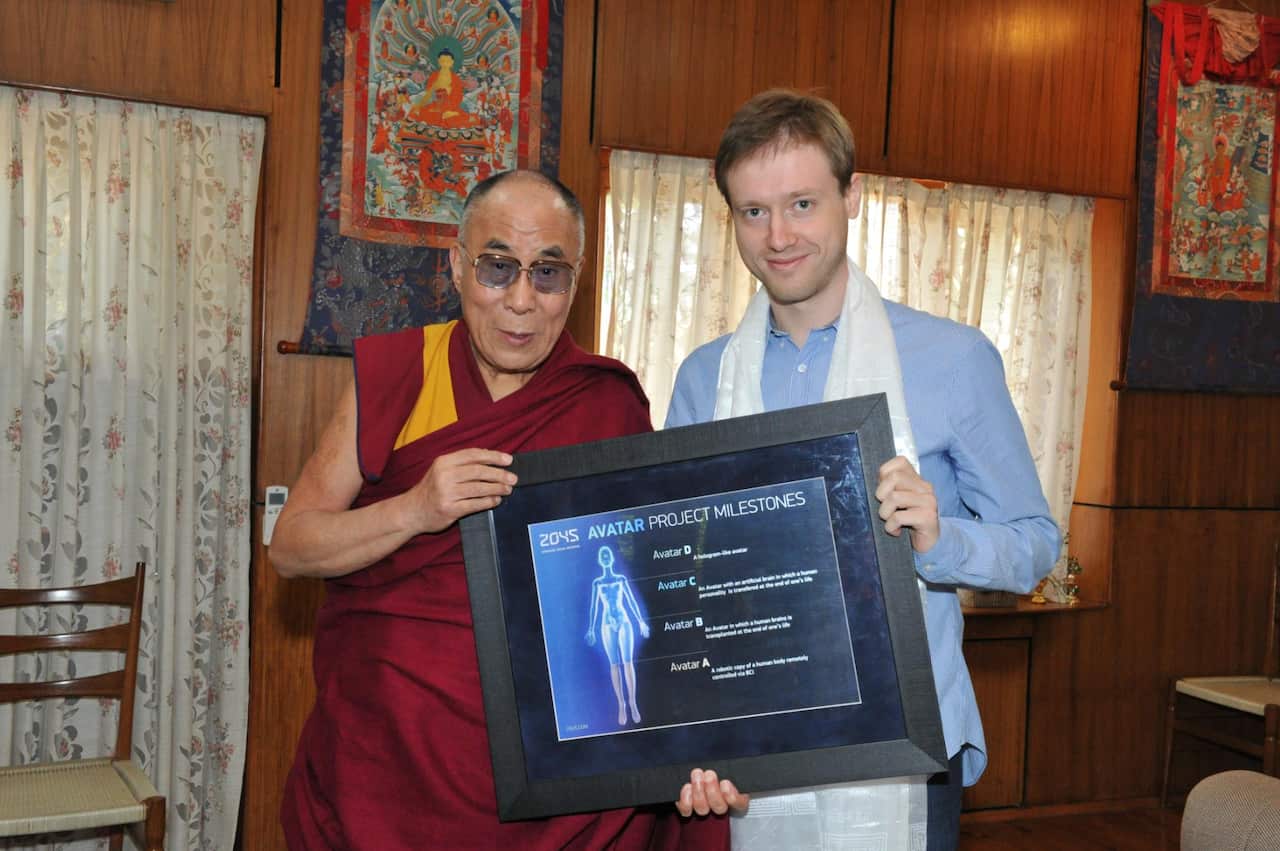 Dmitry Itskov Dalai Lama