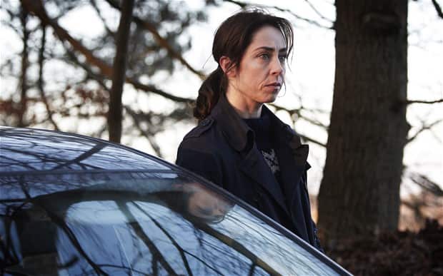[Caption: Edgy. Sofie Gråbøl as Sarah Lund in The Killing. Credit: BBC Four]