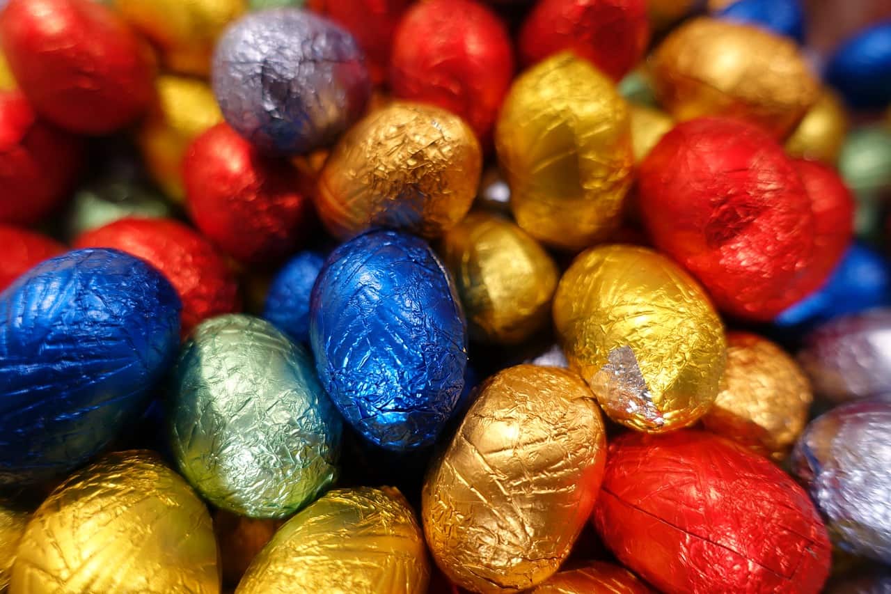 Easter eggs