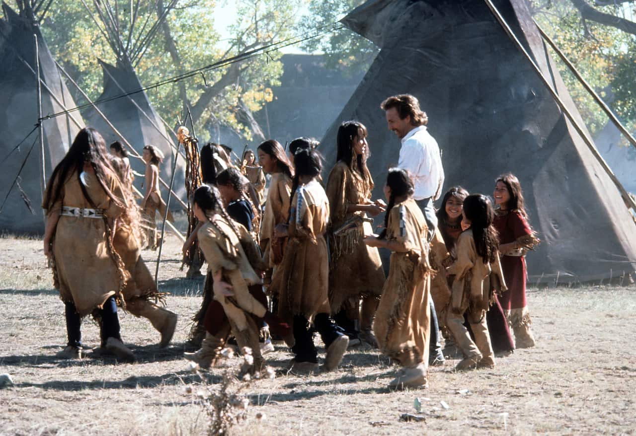 Kevin Costner In 'Dances with Wolves'