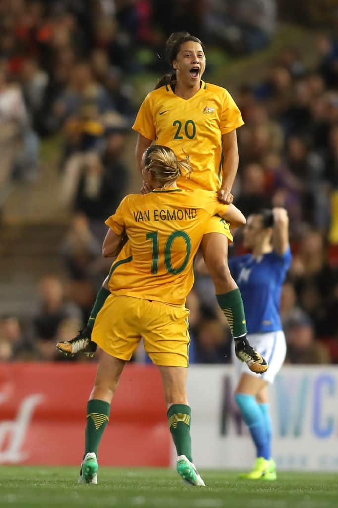 Australia v Brazil Sam Kerr