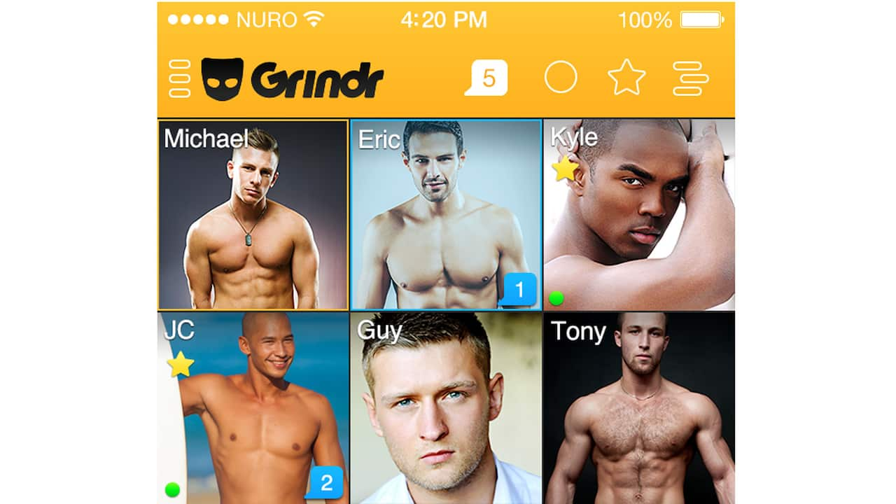 Grindr app