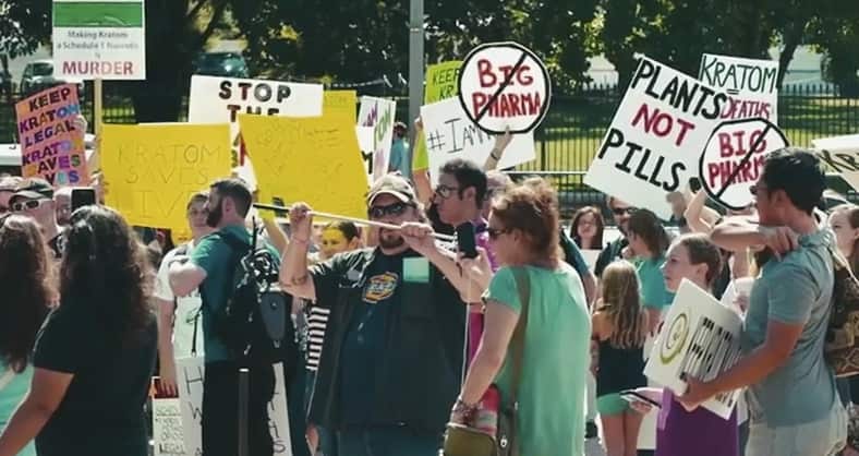 Kratom protest
