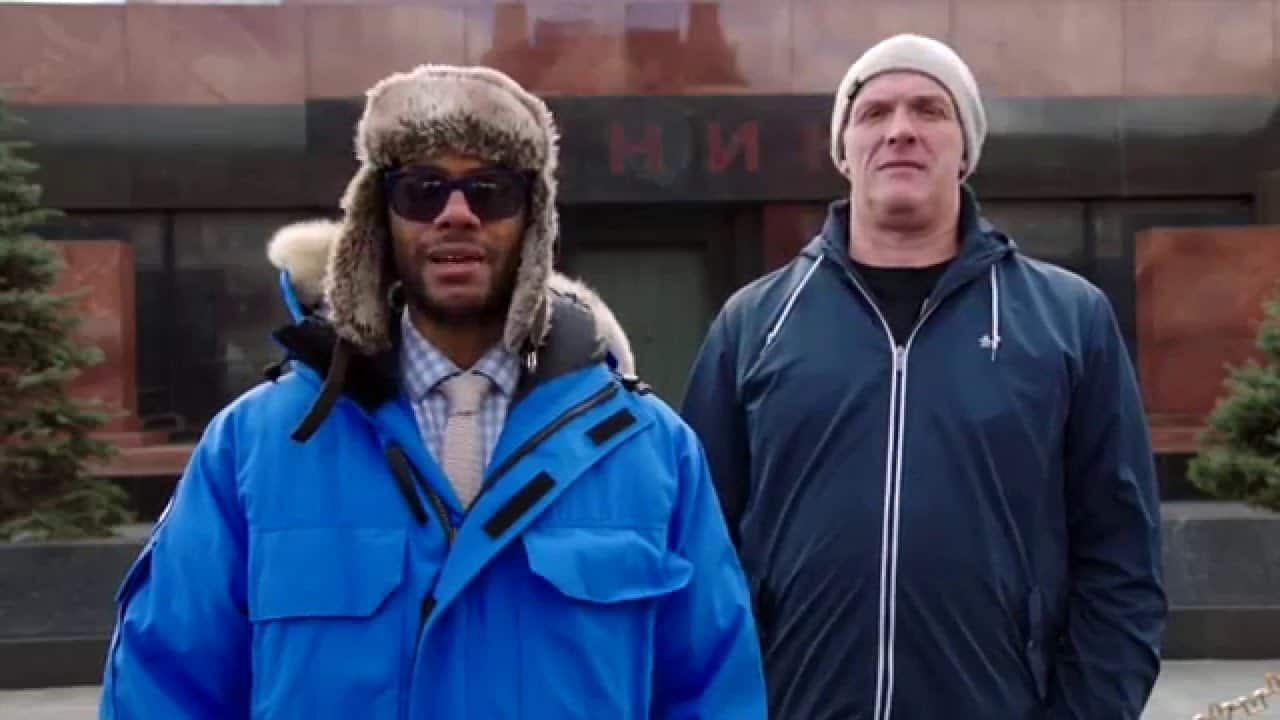 Richard Ayoade Greg Davies Travel Man Russia