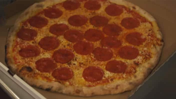 Pepperoni pizza