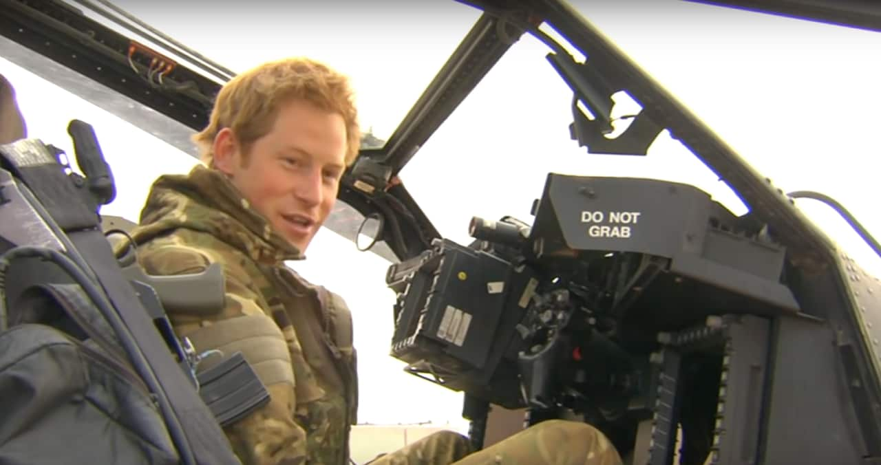 Prince Harry tour of duty