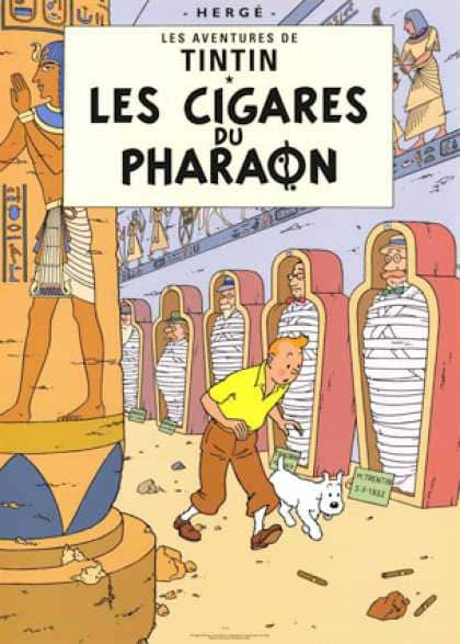 Tintin Cigars of the Pharaoh