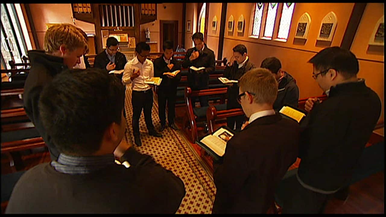 Trainee priests at record numbers