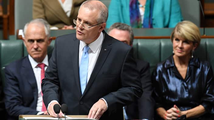 In April, Scott Morrison said the government was not aware of CBA's actions in relation to charging dead customers.