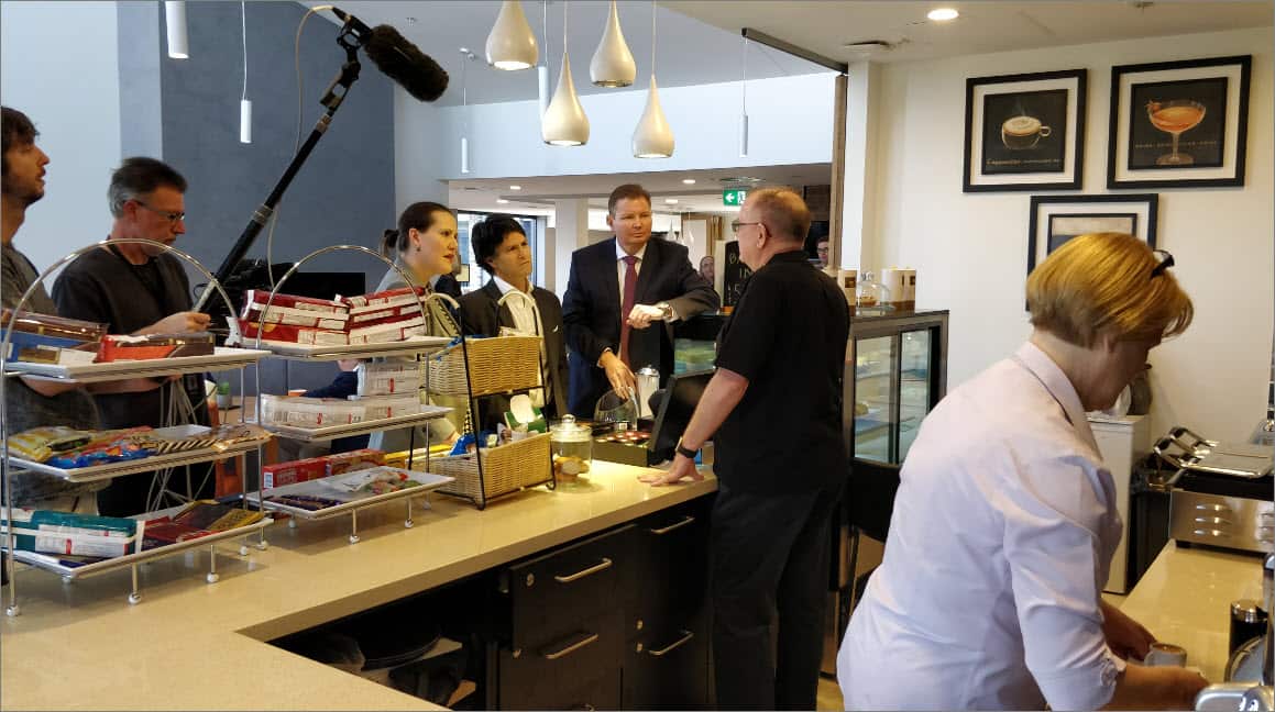 Terry Jones at Woodberry Views Cafe