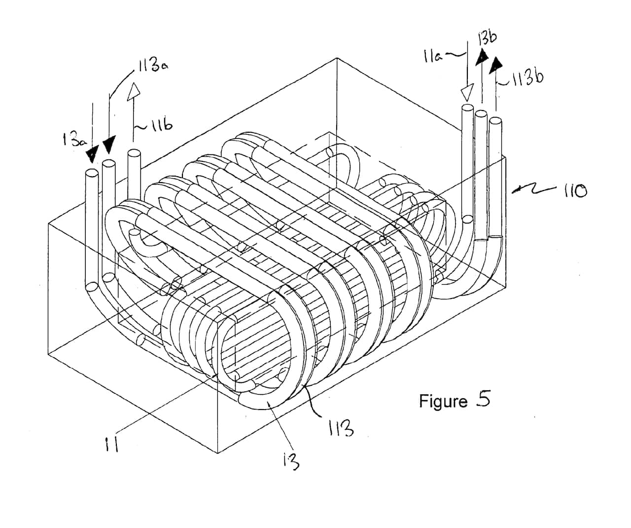 Beer cooler patent drawing