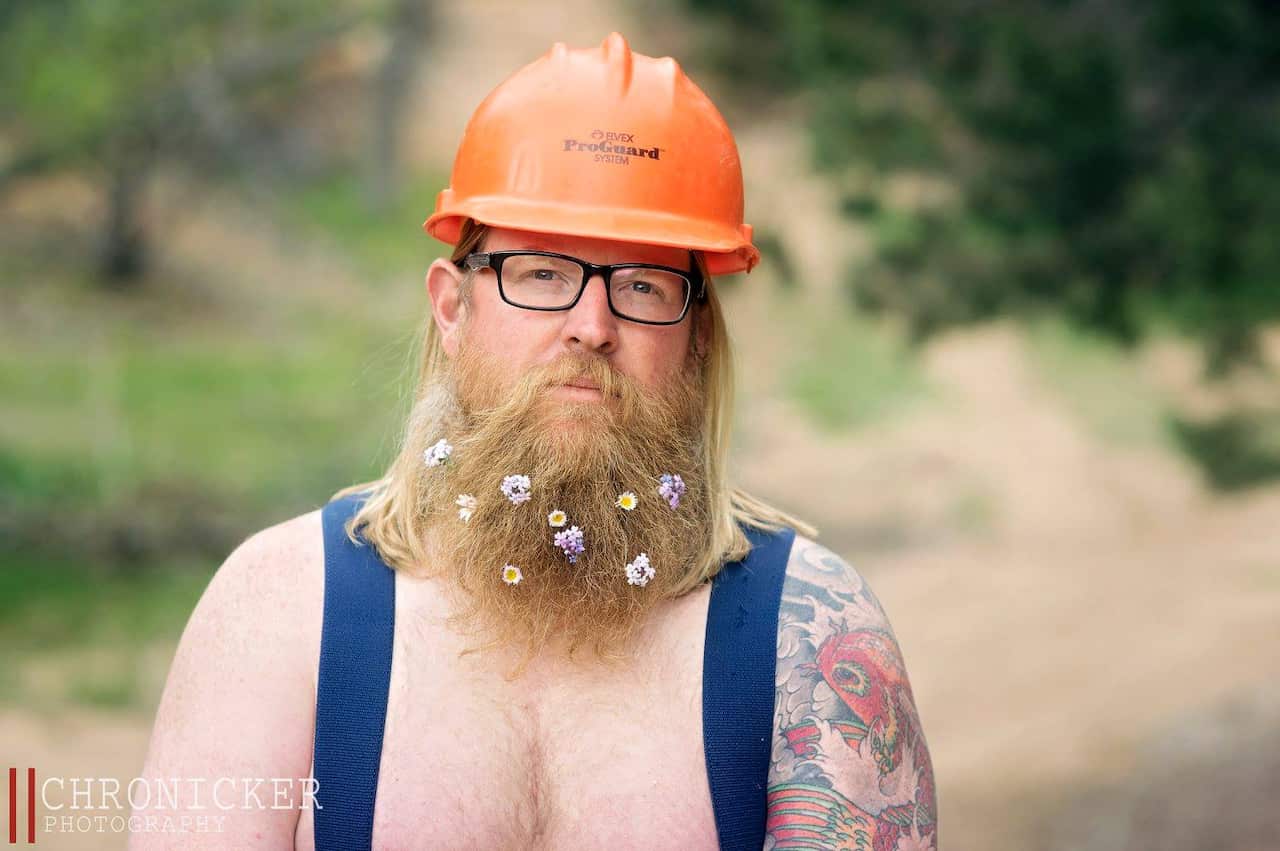dudeoir photography charity gender role reversal stereotype