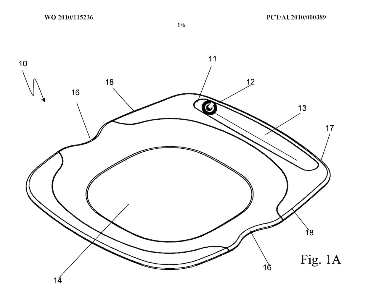 plate weight patent drawing