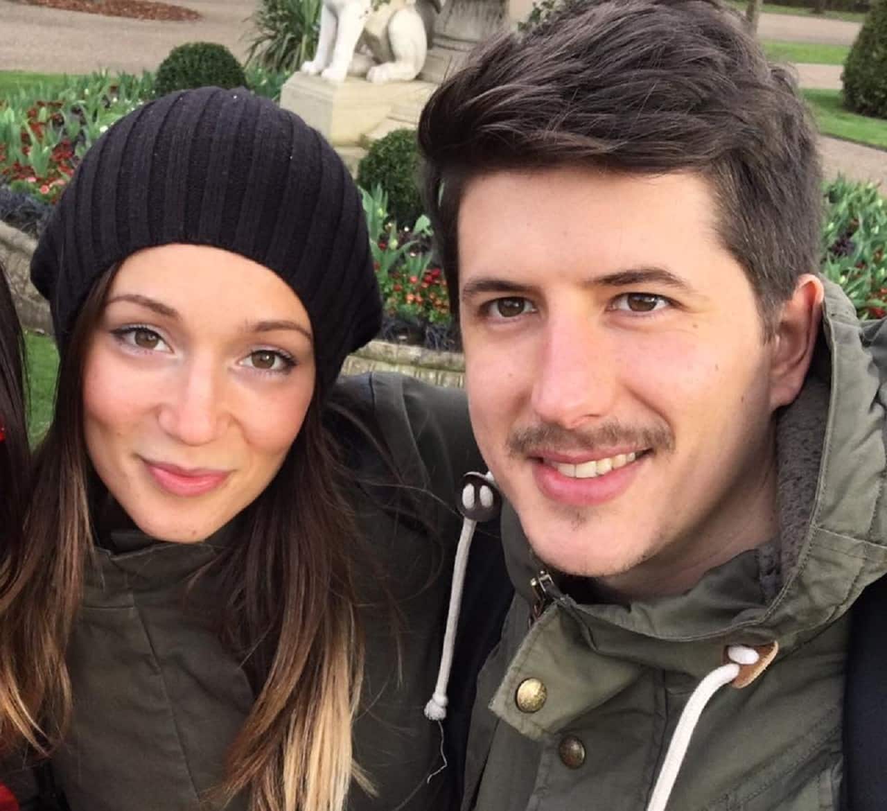 Marco Gottardi and his girlfriend Gloria Trevisan