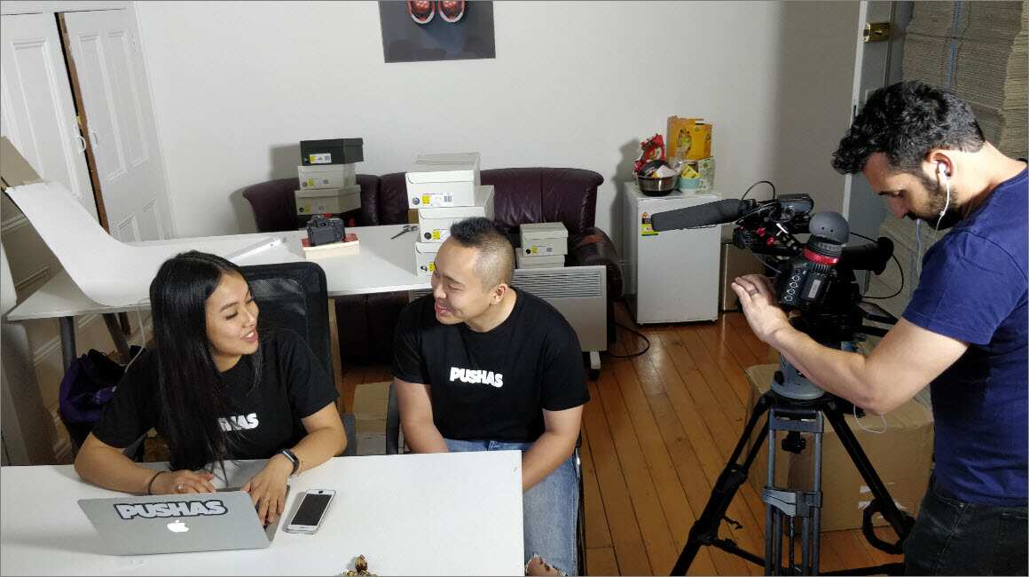 PUSHAS co-founders