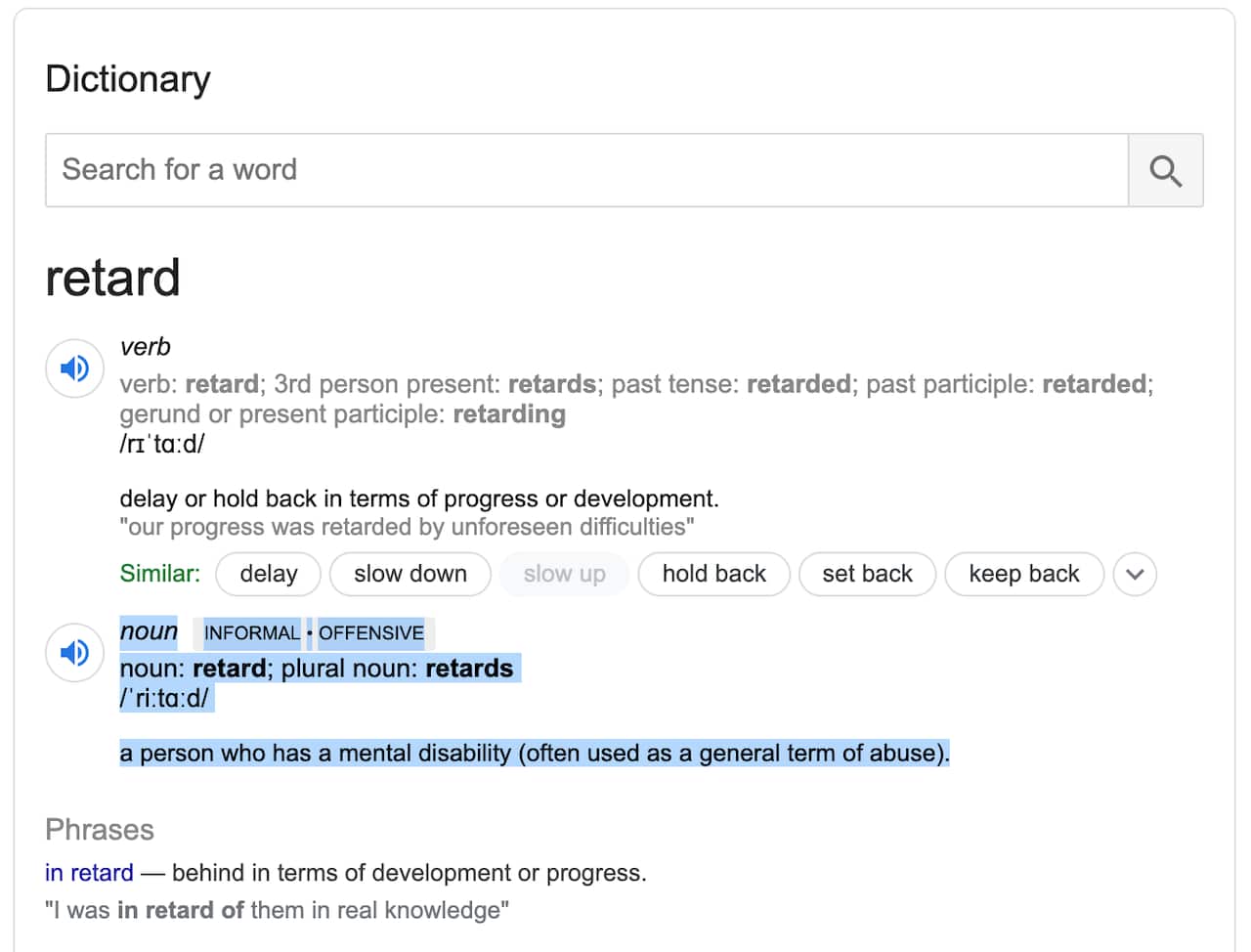 Dictionary