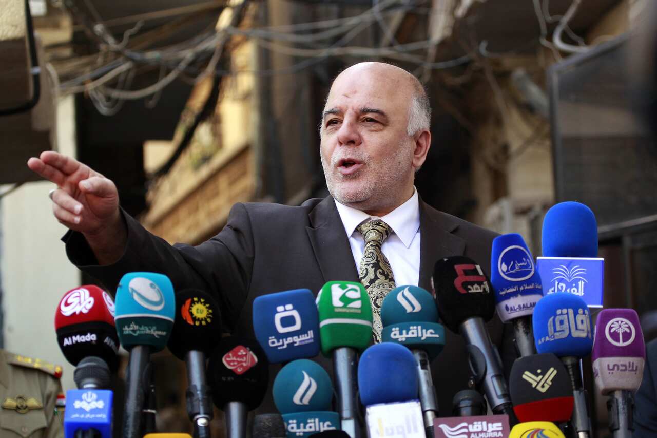 Iraqi Prime Minister Haider al-Abadi. (AFP)