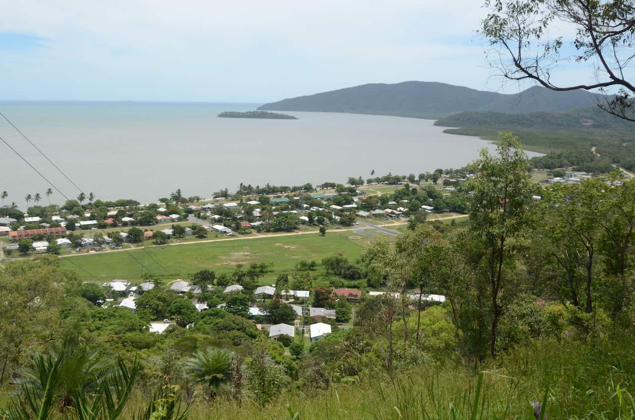 The Aboriginal community of Yarrabah is located just over 50 kilometres from Cairns.