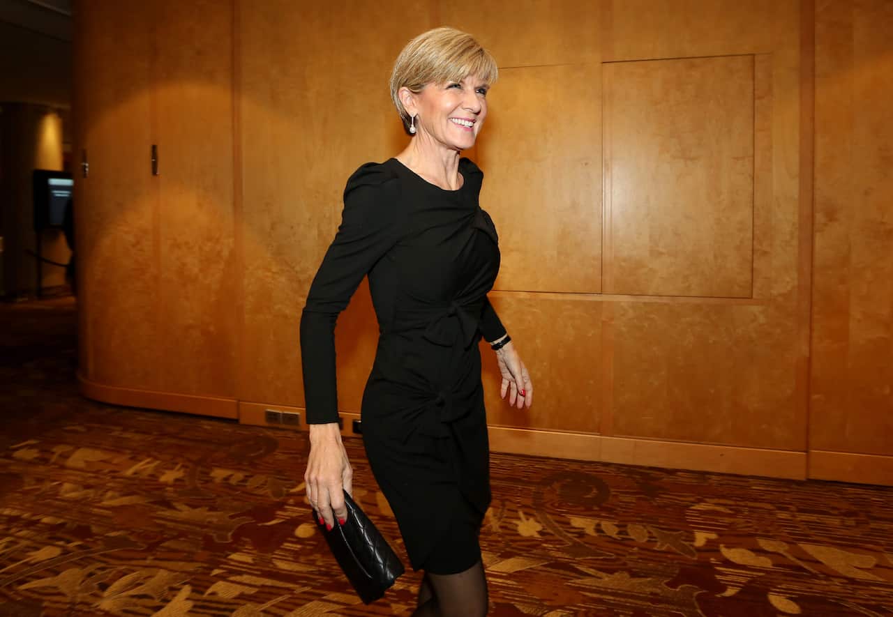 Australian Foreign Minister Julie Bishop 