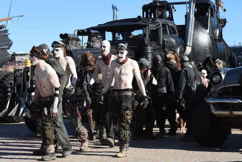 Cast members from the new Mad Max movie, Mad Max (AAP)