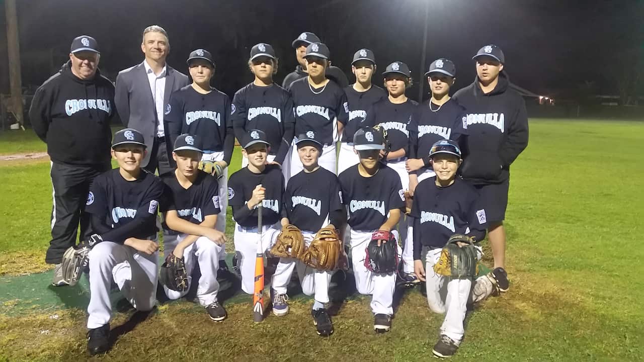 Cronulla’s Little League baseball team