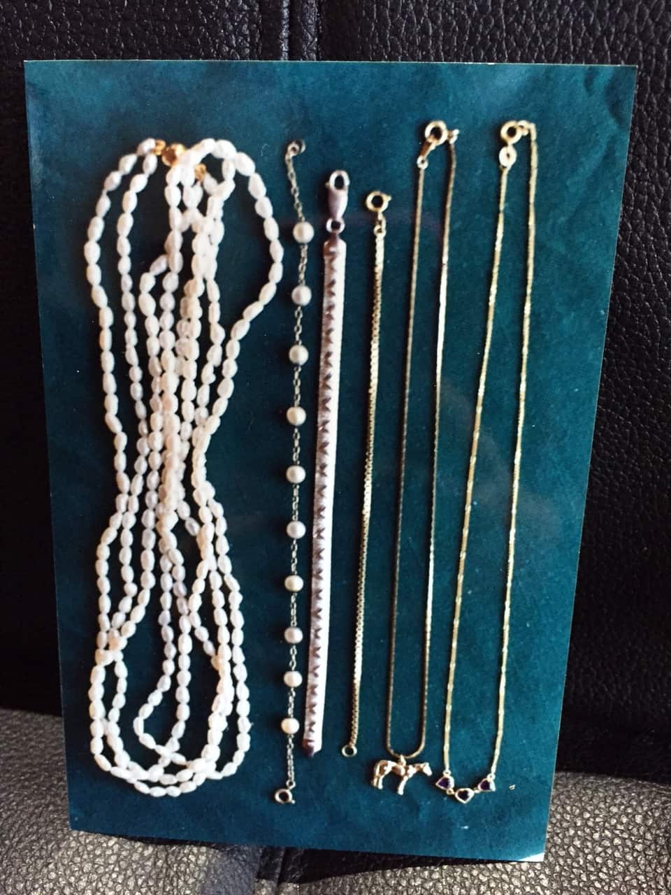 Jewellery stolen from a north shore home.