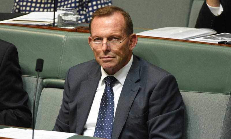 Former Australian prime minister Tony Abbott.