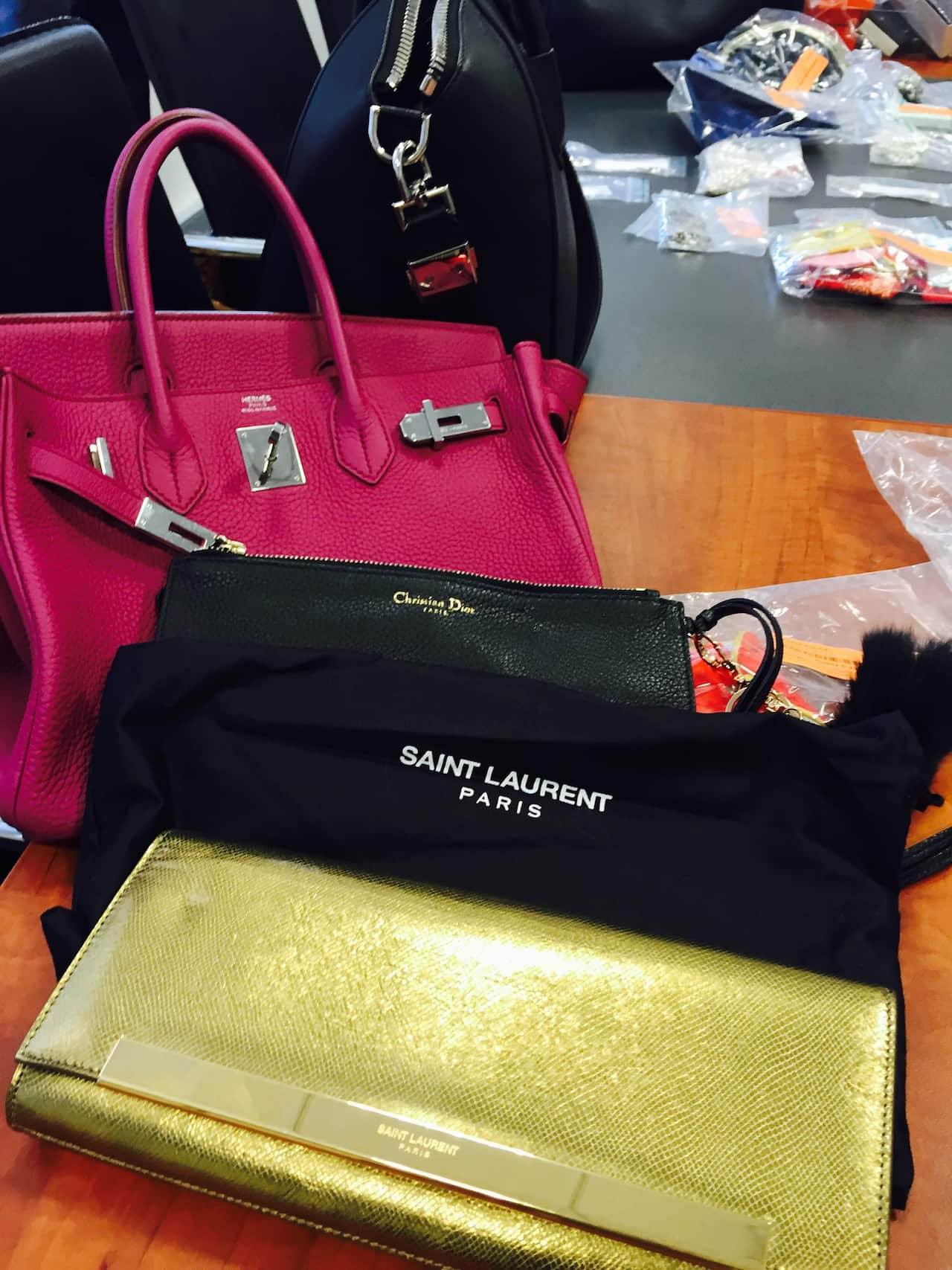 About 500 high-end goods, allegedly stolen by one man over 10 years, will go on display on January 8 and 9 at Oakleigh police station in an effort to match owners with the possessions stolen from them years ago.