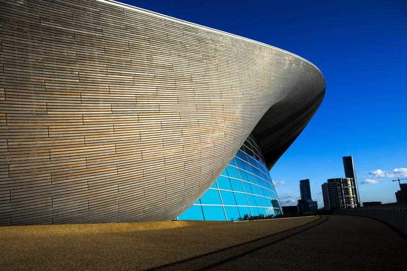 File photo dated 03/02/16 of the London Aquatics Centre built for the 2012 Olympic Games, as its architect Dame Zaha Hadid has died from a heart attack aged 65