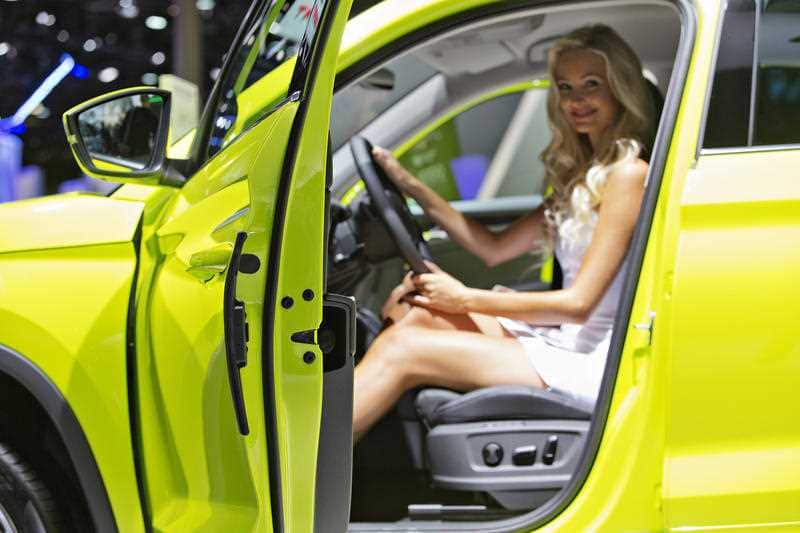 Large SUV Skoda Kodiaq on display during the International Paris Motor Show, on Friday, Sept. 30th, 2016. Photo/Rene Fluger (CTK via AP Images)