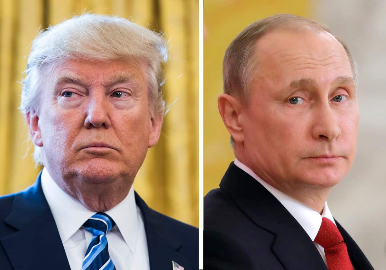 US President Donald J. Trump and Russian President Vladimir Putin