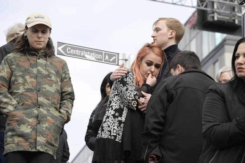 Swedish Prime Minister Stefan Lofven says the incident is likely 'a terror attack'