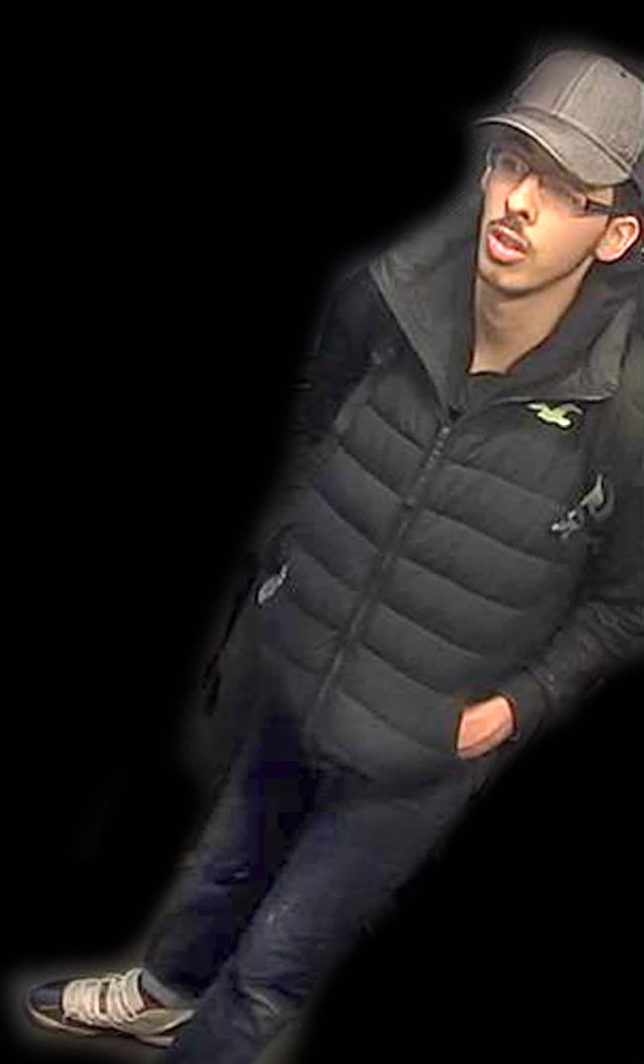 Police have released a photograph of Salman Abedi on the night of the Manchester terror attack, taken from CCTV footage.