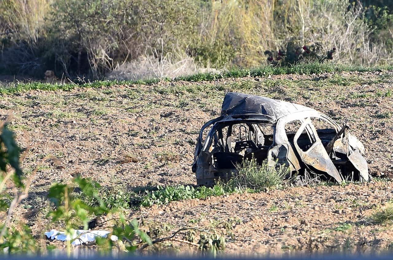 Journalist Daphne Caruana Galizia was killed in this car bomb blast just a few meters away from her home.