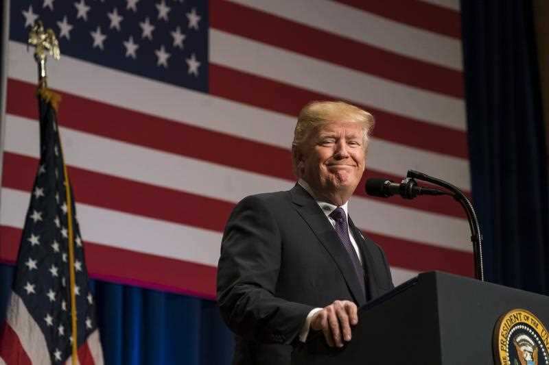 US President Donald Trump